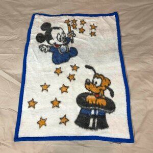 Disney baby blanket Sorcerer’s Apprentice with Mickey and Pluto